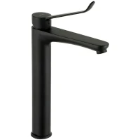 Смеситель для раковины Gappo G21-6 G1021-26 Черный матовый латунь