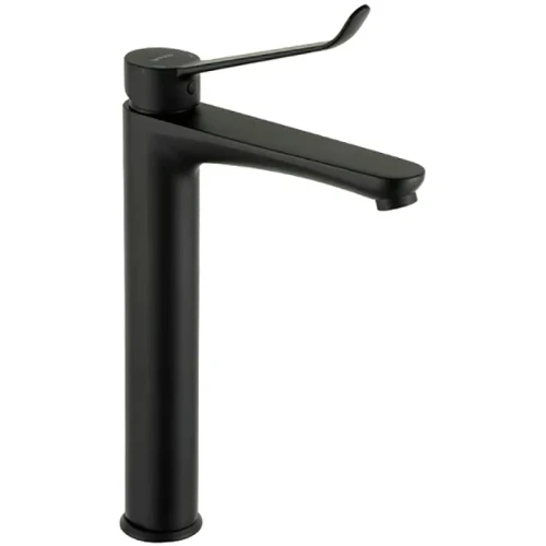Смеситель для раковины Gappo G21-6 G1021-26 Черный матовый латунь
