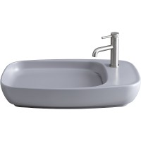 Раковина Allen Brau Liberty 2 70 4.32012.AN Антрацит фаянс накладная