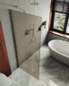 Душевая перегородка Maybah Glass MGD-691-2ш 890х1950 в широком профиле Бронза стекло бронзовое