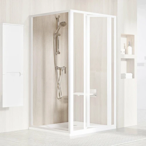 Душевая стенка Ravak Supernova PSS-75 940301O2Z1 профиль Белый стекло Transparent