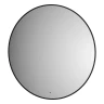Зеркало Defesto Aura 90х90 DF 2986R с подсветкой 28W-4500K/ИК - выключатель/Нейтральный белый свет/Черная рама