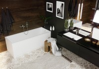Акриловая ванна Aquatek Eco-friendly Лайма 170х70 LAI170-0000001 без панелей, каркаса и слив-перелива