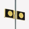 Шторка для ванны New Trendy AVEXA Gold x130 EXK-2189