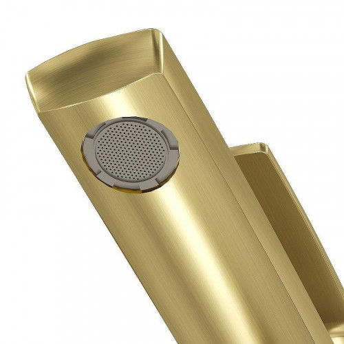 Смеситель для раковины Grossman Mercury 520.K35.10.320 цвет Золото брашированное