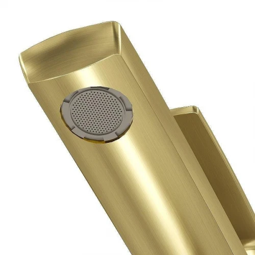 Смеситель для раковины Grossman Mercury 520.K35.10.320 цвет Золото брашированное