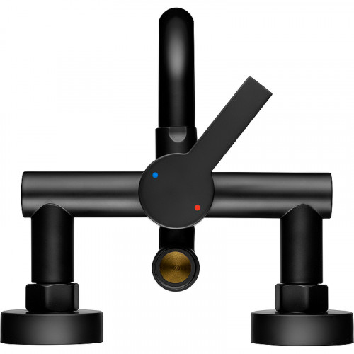 Смеситель для ванны Swedbe Diana 1035B Черный матовый латунь на стену