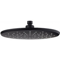 Верхний душ Aquanet Static AF330-84-R250B 261825 Черный матовый пластик на потолок
