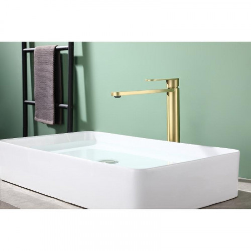 Смеситель для раковины Raglo R10.15.03 цвет Золото матовое