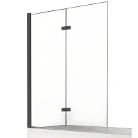 Шторка для ванны New Trendy NEW SOLEO Black x110 P-0084