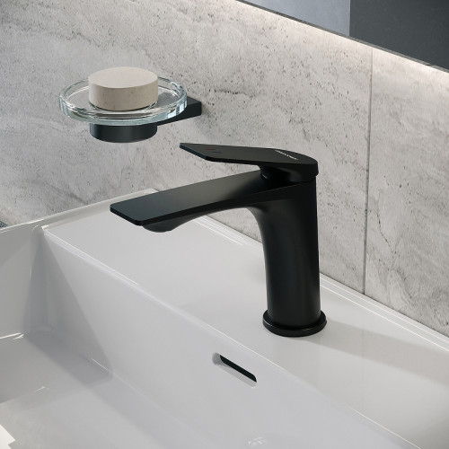 Смеситель для раковины Grossman Galaxy 510.K35.01.210 Черный матовый латунь