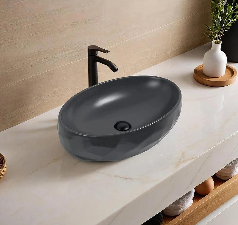 Раковина-чаша Gid Lago 60 Dgm9030wx 53406 цвет Серый матовый