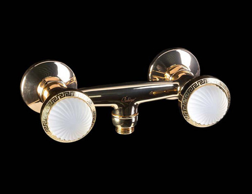 Смеситель для душа Boheme Satine 294-ST Золото латунь на стену