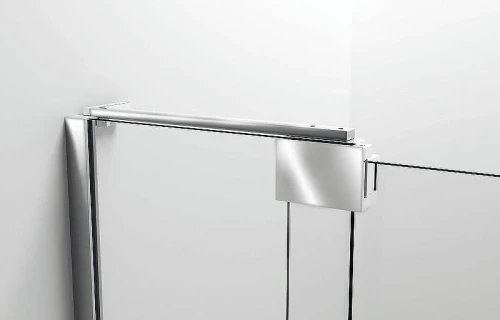 Душевая дверь Vincea Extra 120 VDP-1E1112CGB профиль Черный стекло тонированное