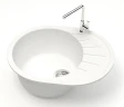Кухонная мойка Azario Light 57.5 CS00079917 цвет Белый