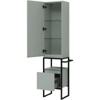 Шкаф пенал Allen Brau Priority 40 L 1.31006.PWM Папирус матовый МДФ / ЛДСП