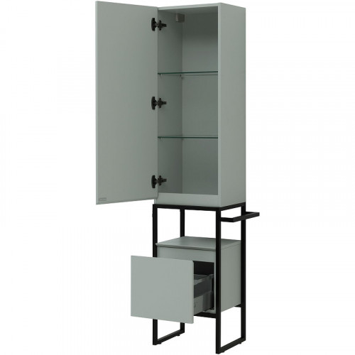 Шкаф пенал Allen Brau Priority 40 L 1.31006.PWM Папирус матовый МДФ / ЛДСП