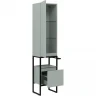 Шкаф пенал Allen Brau Priority 40 L 1.31006.PWM Папирус матовый МДФ / ЛДСП