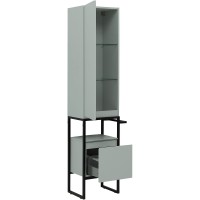 Шкаф пенал Allen Brau Priority 40 L 1.31006.PWM Папирус матовый МДФ / ЛДСП