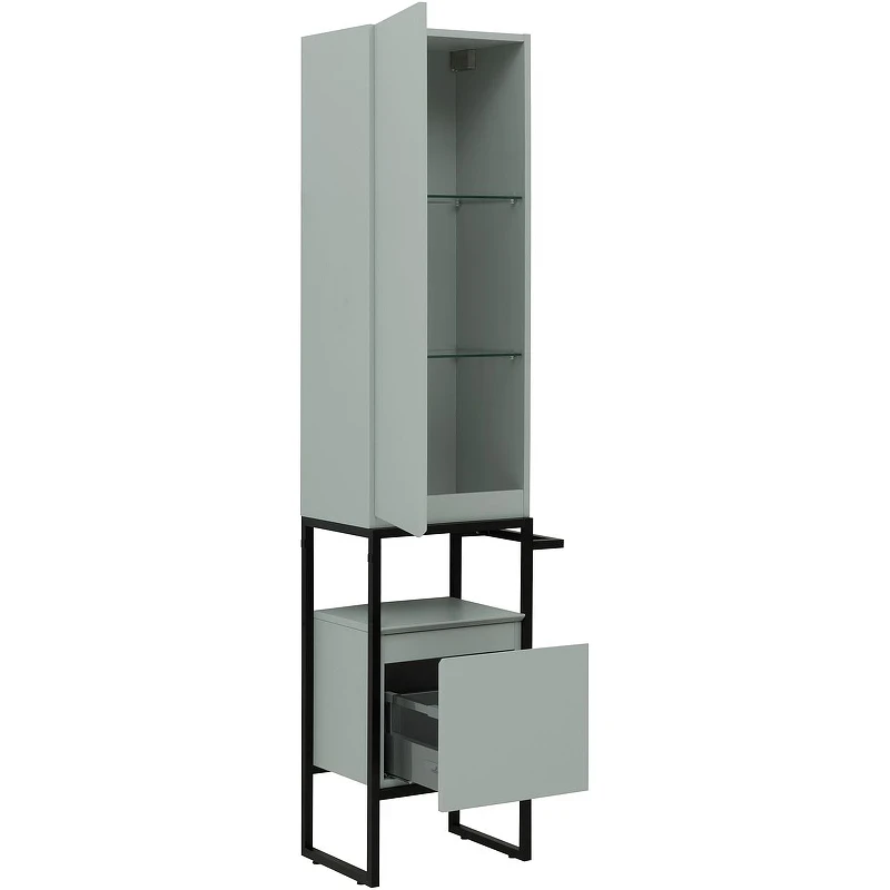 Шкаф пенал Allen Brau Priority 40 L 1.31006.PWM Папирус матовый МДФ / ЛДСП