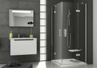 Душевой уголок Ravak Smartline SMSRV4-80 80x80 1SV44A00Z1 профиль Хром стекло Transparent