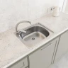 Кухонная мойка Domaci Равенна 50 DCL 500*400 (5) 1T цвет Сталь