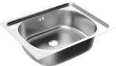 Кухонная мойка Domaci Равенна 50 DCL 500*400 (5) 1T цвет Сталь