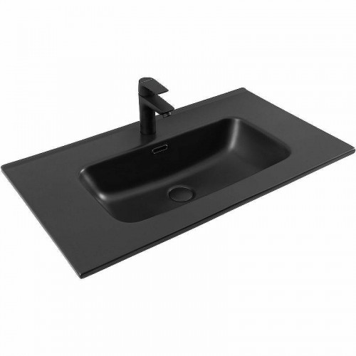 Раковина Aquanet Flat 80 329255 Черная матовая