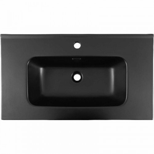 Раковина Aquanet Flat 80 329255 Черная матовая
