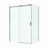 Душевой уголок BelBagno Soft Close-2 140x100 SOFT_CLOSE-2-AH-1-140/100-C-GM профиль Оружейная сталь стекло прозрачное
