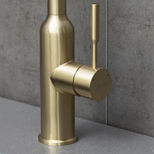 Смеситель для кухни Lemark Expert LM5079LGN цвет Светлое золото