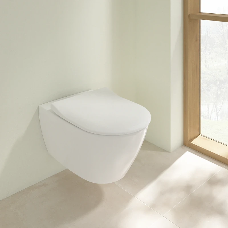 Унитаз Villeroy&Boch Subway 2.0 5614R201 подвесной с сиденьем Микролифт