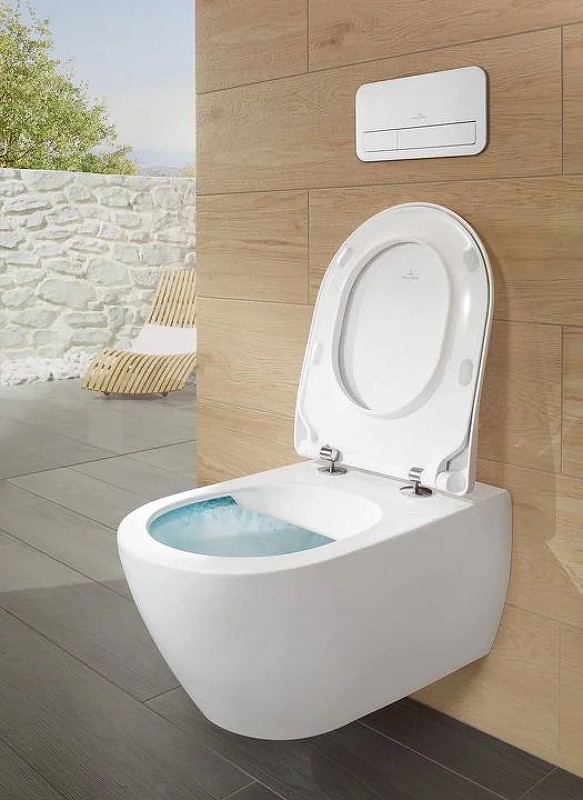 Унитаз Villeroy&Boch Subway 2.0 5614R201 подвесной с сиденьем Микролифт