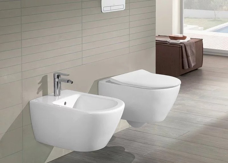 Унитаз Villeroy&Boch Subway 2.0 5614R201 подвесной с сиденьем Микролифт