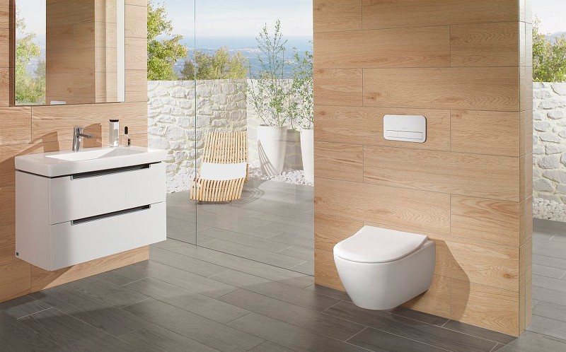 Унитаз Villeroy&Boch Subway 2.0 5614R201 подвесной с сиденьем Микролифт
