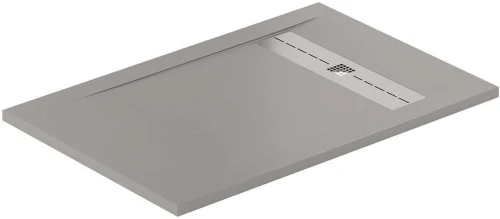 Душевой поддон из искусственного камня Allen Brau Infinity 120x80 8.21002-PGM цвет Серый