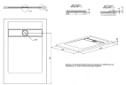 Душевой поддон из искусственного камня Allen Brau Infinity 120x80 8.21002-PGM цвет Серый