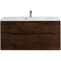 Тумба под раковину BelBagno Marino 120 MARINO-H60-1200-2C-SO-RW-P подвесная Rovere Moro МДФ / ЛДСП