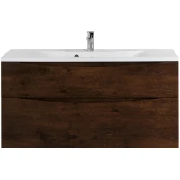 Тумба под раковину BelBagno Marino 120 MARINO-H60-1200-2C-SO-RW-P подвесная Rovere Moro МДФ / ЛДСП