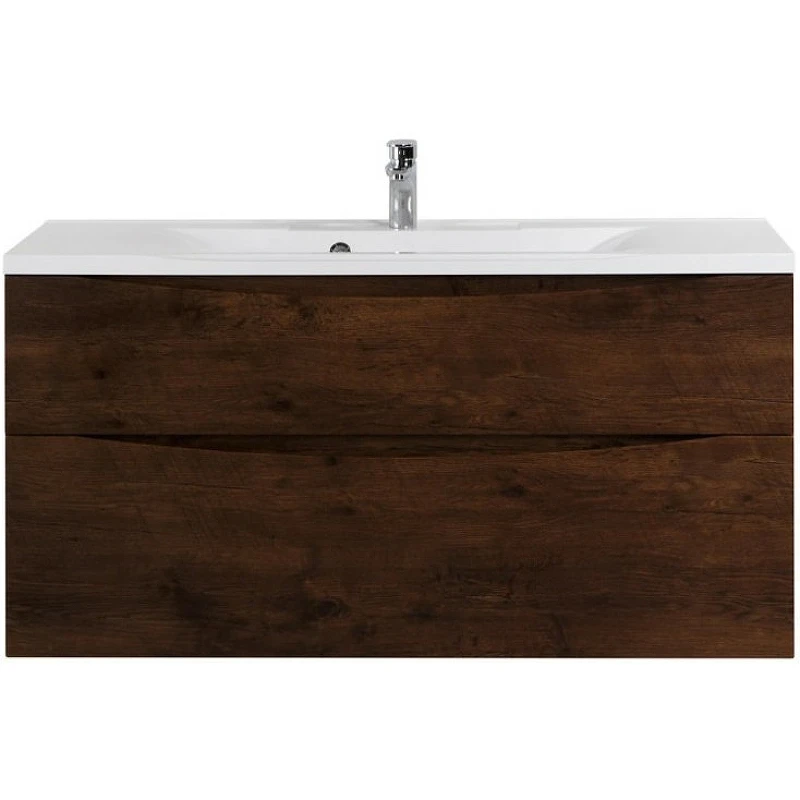 Тумба под раковину BelBagno Marino 120 MARINO-H60-1200-2C-SO-RW-P подвесная Rovere Moro МДФ / ЛДСП