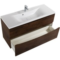 Тумба под раковину BelBagno Marino 120 MARINO-H60-1200-2C-SO-RW-P подвесная Rovere Moro МДФ / ЛДСП