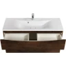 Тумба под раковину BelBagno Marino 120 MARINO-H60-1200-2C-SO-RW-P подвесная Rovere Moro МДФ / ЛДСП