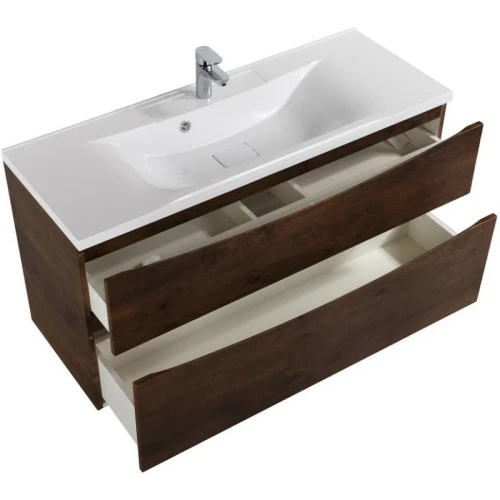 Тумба под раковину BelBagno Marino 120 MARINO-H60-1200-2C-SO-RW-P подвесная Rovere Moro МДФ / ЛДСП