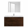 Тумба под раковину BelBagno Marino 120 MARINO-H60-1200-2C-SO-RW-P подвесная Rovere Moro МДФ / ЛДСП
