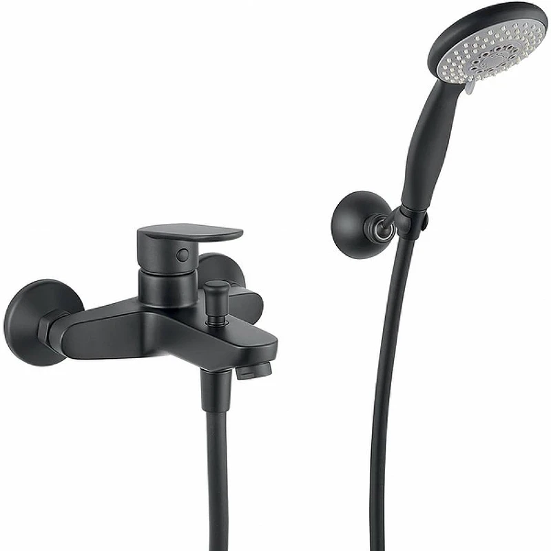 Смеситель для ванны Fiore Kevon 81NN8150 Черный на стену