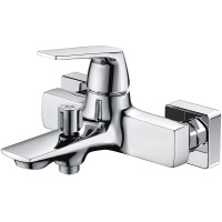 Смеситель для ванны WasserKRAFT Neime 1901 Хром латунь на стену