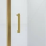 Душевой уголок Niagara Nova 90х70 NG-43-9AG-A70G профиль Холодное золото стекло прозрачное