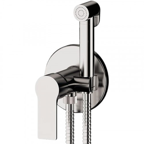 Гигиенический душ со смесителем Remer Energy EY65W Хром латунь встраиваемый