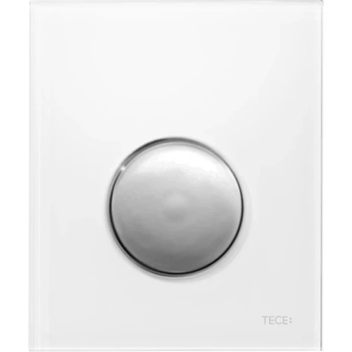 Кнопка смыва для инсталляции Tece Loop Urinal Plastic 9242627 Белая Хром глянцевый