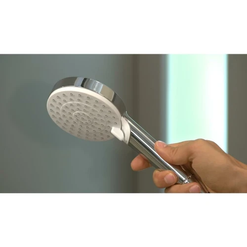 Душевой гарнитур Hansgrohe Crometta Vario EcoSmart 26693400 Хром пластик на стену